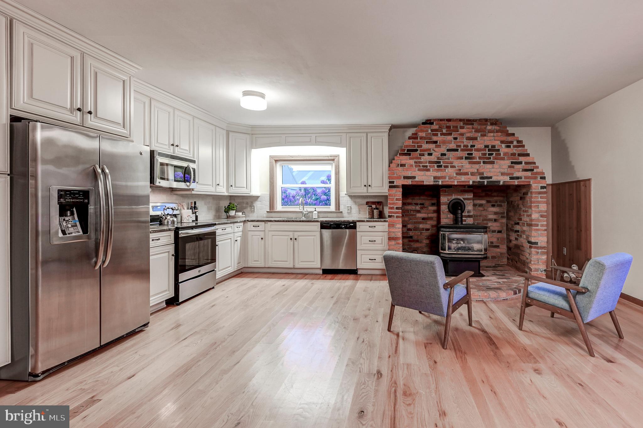 1384 Bon-Ox Road Gettysburg, PA 17325 - Photo 21 of 100 Wood Burning Fireplace in Kitchen