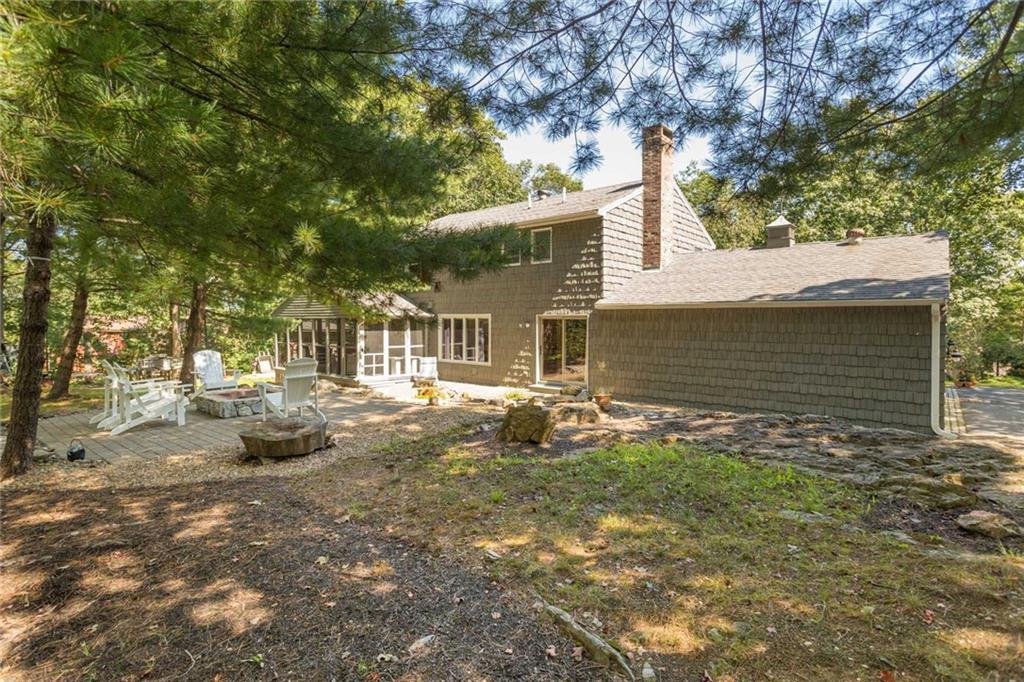 170 Shore Road York, ME 03902 - Photo 27 of 35 The backyard offers multiple spaces...