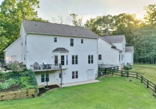 a view of a park with benches