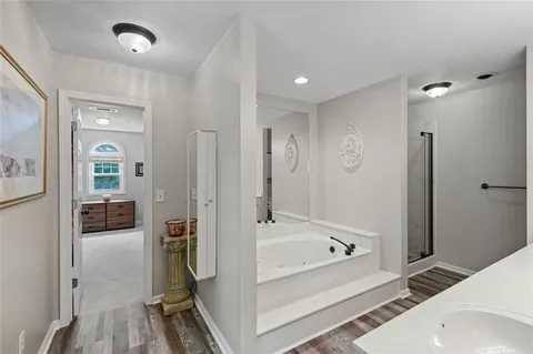 a view of a workspace with furniture