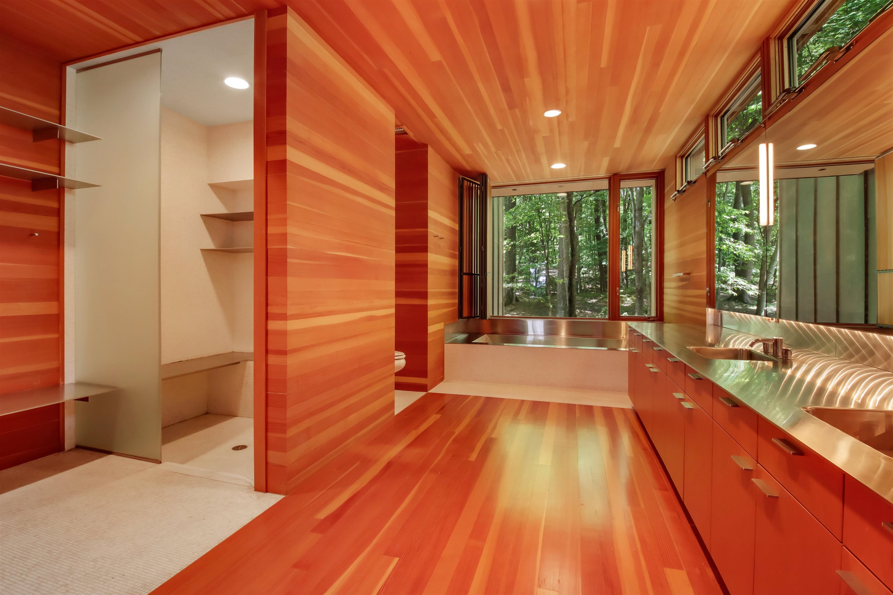 15773 Lake Shore Road Hayward, WI 54843 - Photo 26 of 41 Interior space with hardwood / wood-style flooring