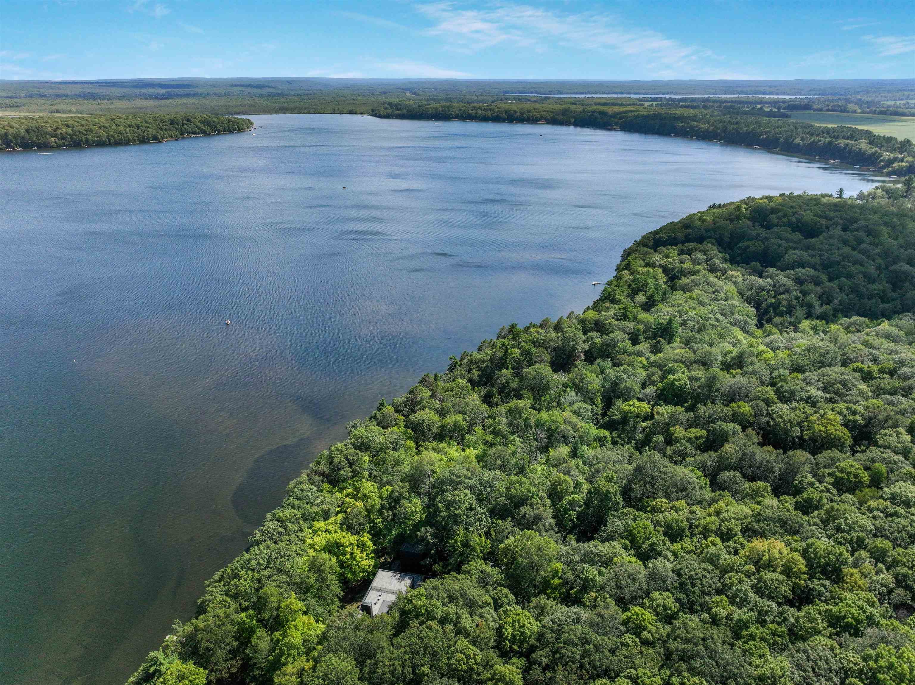 15773 Lake Shore Road Hayward, WI 54843 - Photo 7 of 41 Bird's eye view with a water view