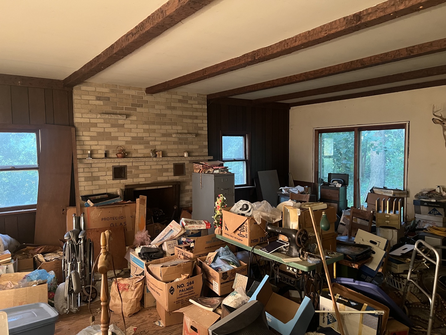 42771 North Delany Road Wadsworth, IL 60099 - Photo 4 of 12 a view of a dining room with furniture window and outside view