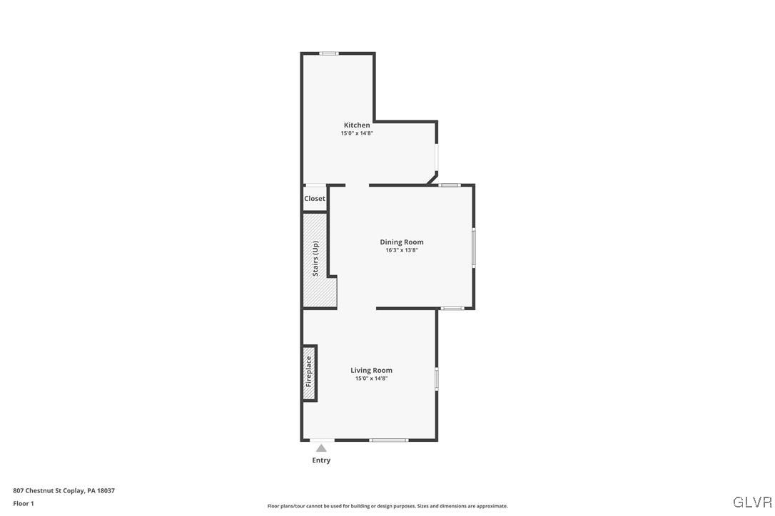 807 Chestnut Street, Unit 1 Coplay, PA 18037 - Photo 3 of 28 a picture of floor plan