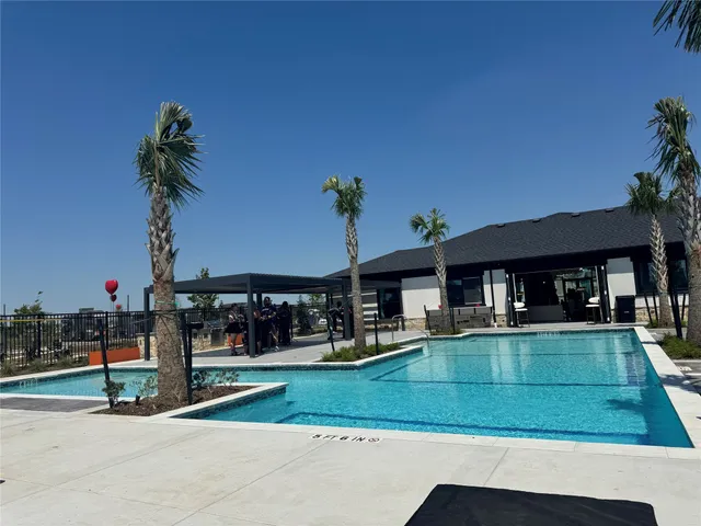 a view of a house with entertaining space