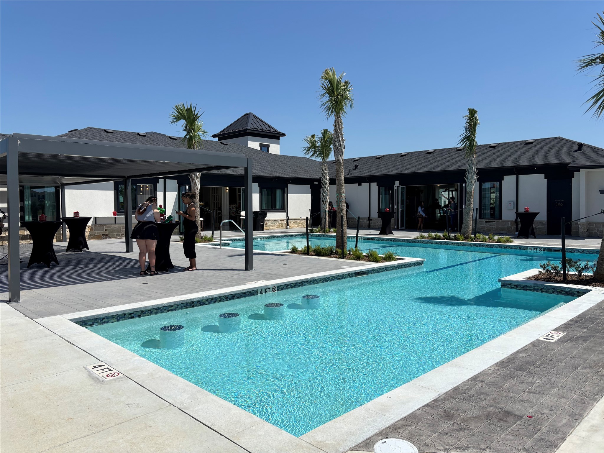 19422 Sparrow Trail Rosharon, TX 77583 - Photo 19 of 24 a view of a house with a swimming pool