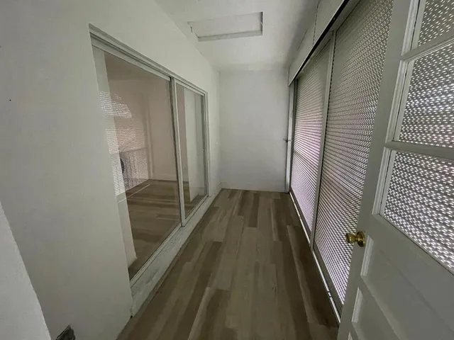 a view of wooden floor