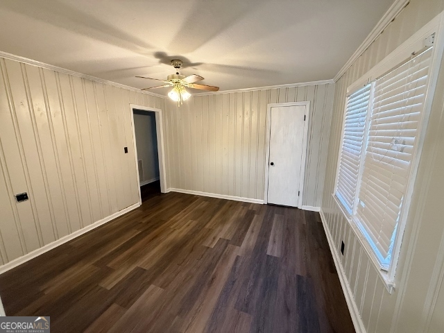 451 Lambs Bridge Road Swainsboro, GA 30401 - Photo 14 of 23 wooden floor in an empty room with a window