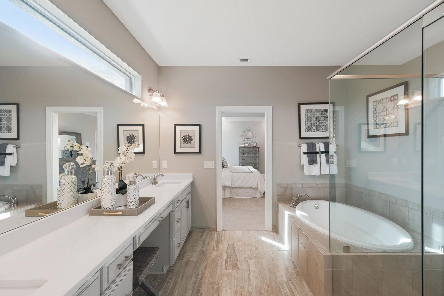 4852 Southwest Millbrook Lane Stuart, FL 34997 - Photo 17 of 37 Owners Bathroom