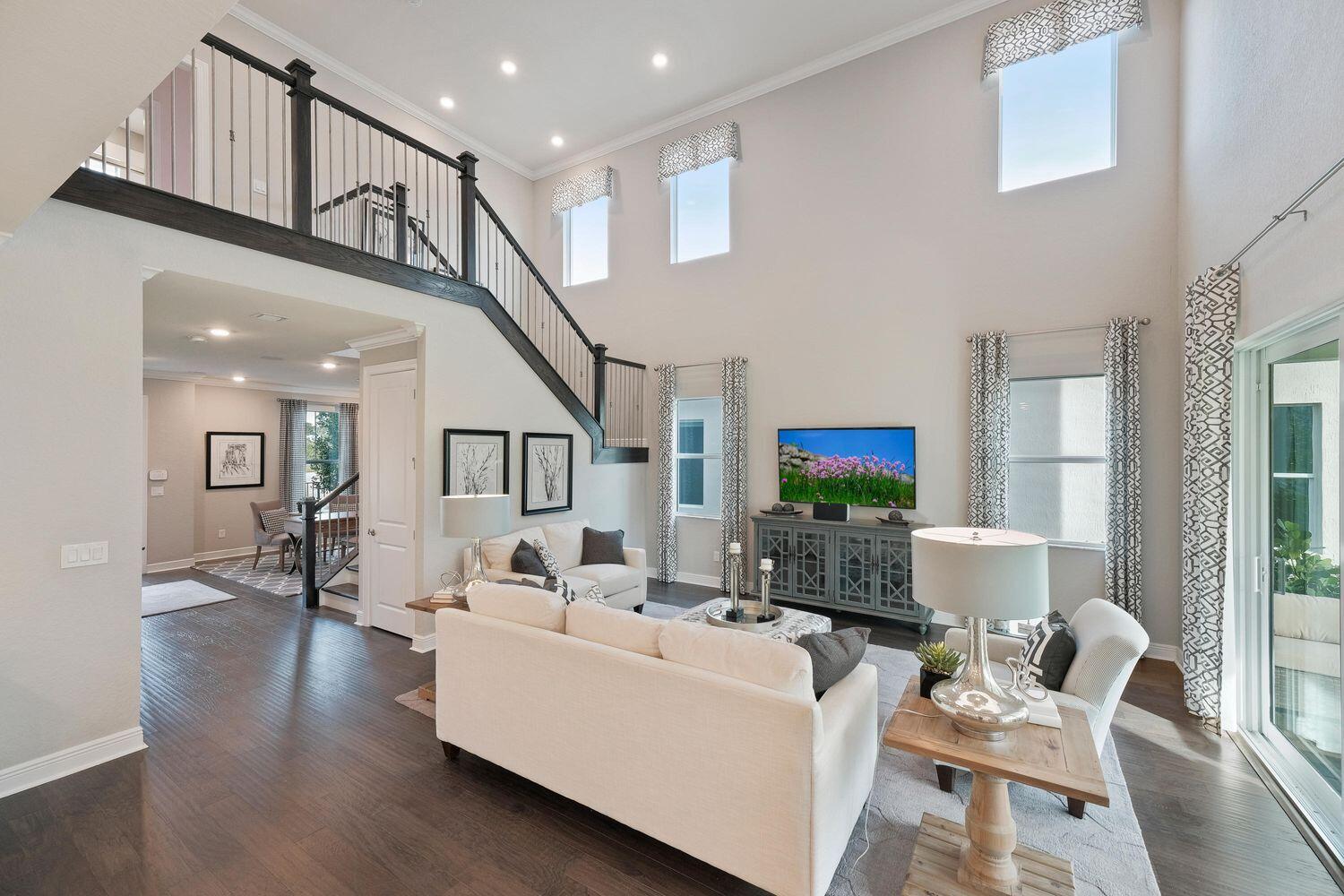 4852 Southwest Millbrook Lane Stuart, FL 34997 - Photo 4 of 37 Great Room and Front Entry