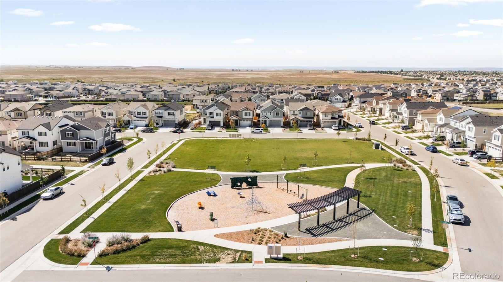 9054 Truckee Court Commerce City, CO 80022 - Photo 49 of 49 an aerial view of a swimming pool