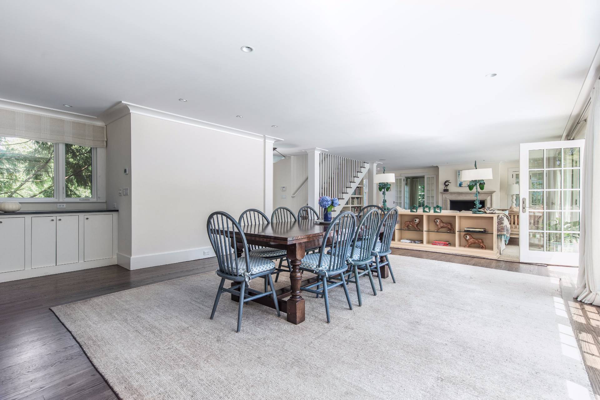 86 Georgica Road East Hampton, NY 11937 - Photo 9 of 20 a dining room with furniture and wooden floor