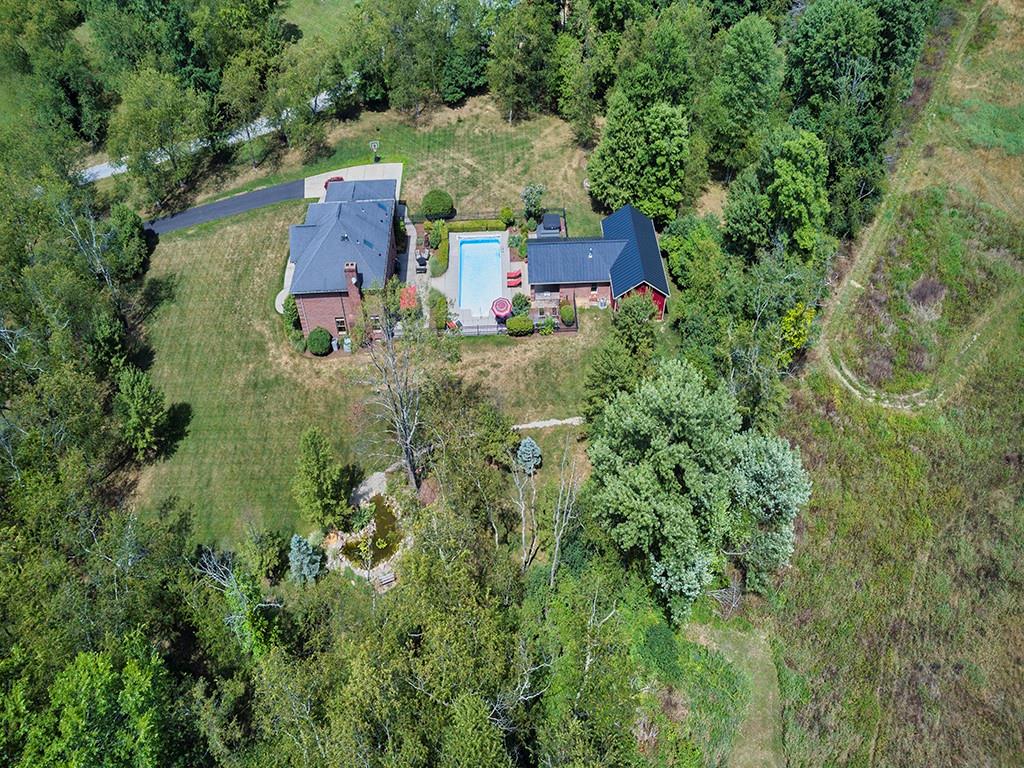 164 Robinson Run Road Butler, PA 16002 - Photo 2 of 25 an aerial view of a house with a yard