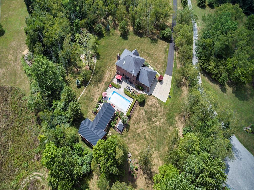 164 Robinson Run Road Butler, PA 16002 - Photo 25 of 25 an aerial view of a house with outdoor space and street view