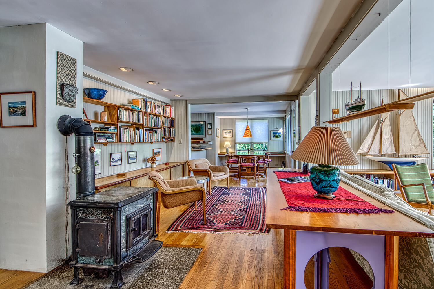 67 Davis Farm Road Deer Isle, ME 04627 - Photo 8 of 53 Central Woodstove