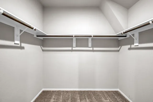 a view of walk in closet