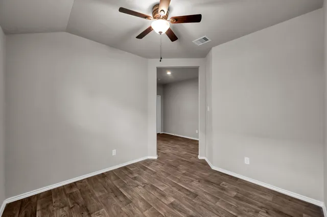 wooden floor in an empty room
