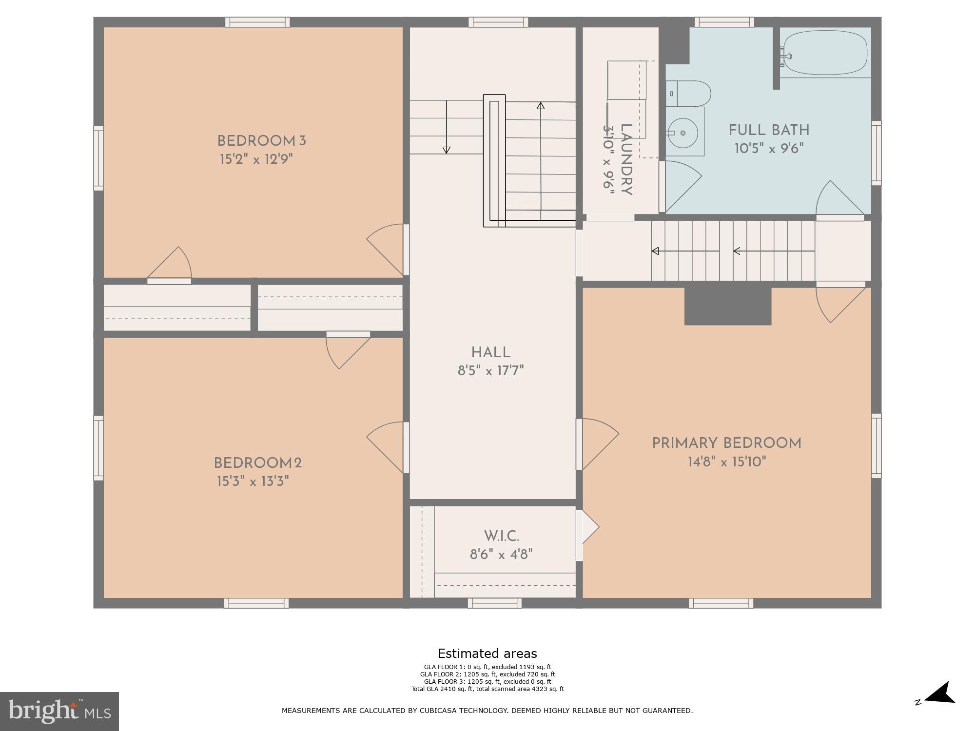 17717 Elgin Road Poolesville, MD 20837 - Photo 57 of 58 Upper Level Floorplan