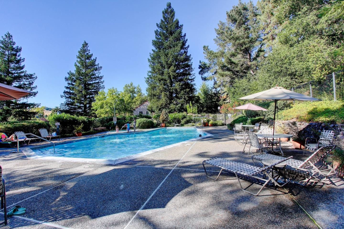 258 Paseo Bernal Moraga, CA 94556 - Photo 35 of 43 a view of a backyard with sitting area