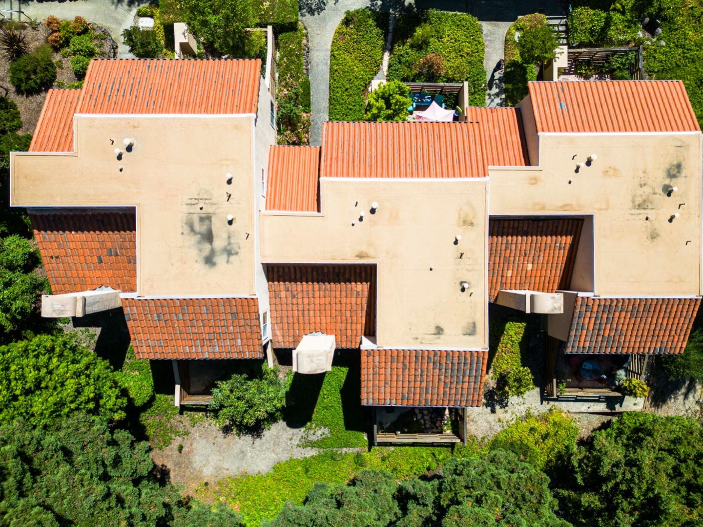 258 Paseo Bernal Moraga, CA 94556 - Photo 38 of 43 an aerial view of a house with a garden