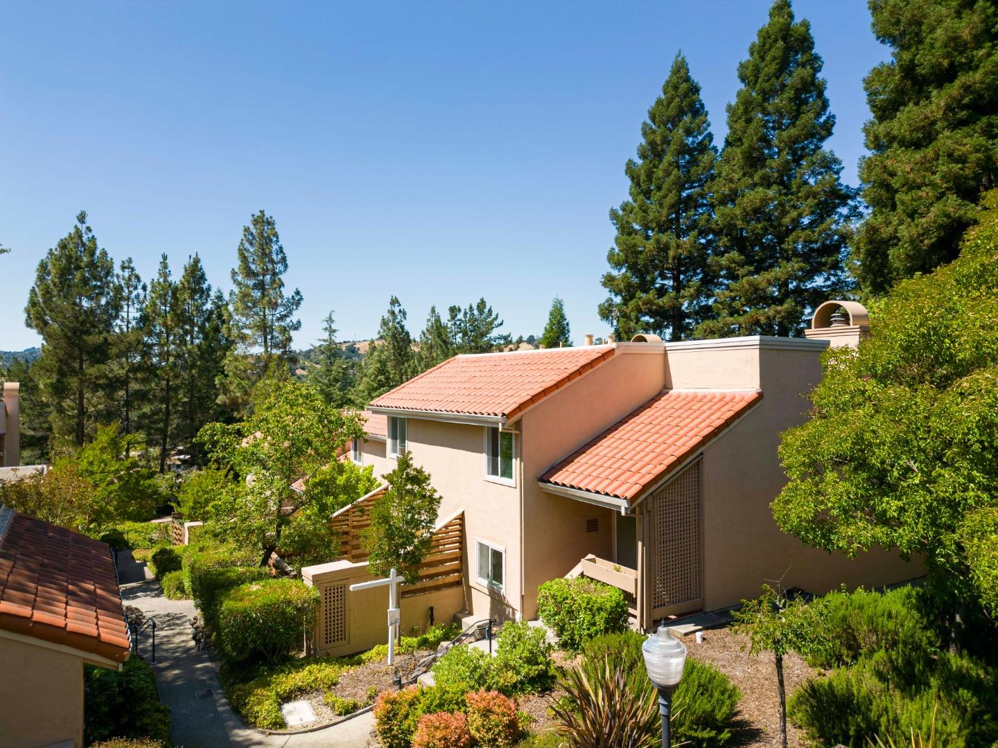 258 Paseo Bernal Moraga, CA 94556 - Photo 39 of 43 an aerial view of a house with a yard and outdoor seating