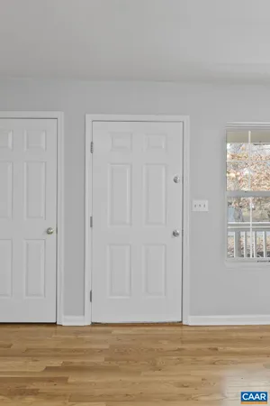 a kitchen with stainless steel appliances a stove a microwave and a refrigerator