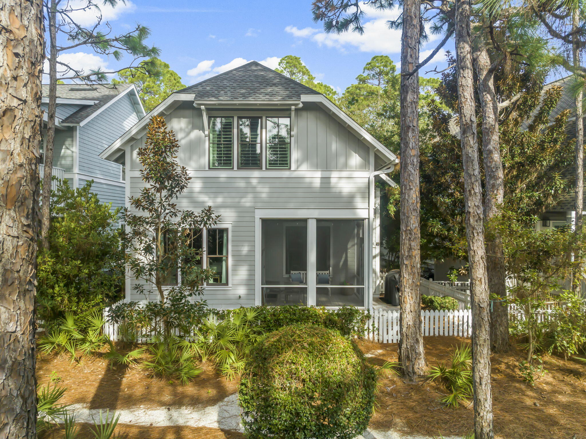 27 Anchor Rode Circle Santa Rosa Beach, FL 32459 - Photo 21 of 44 a front view of a house with garden