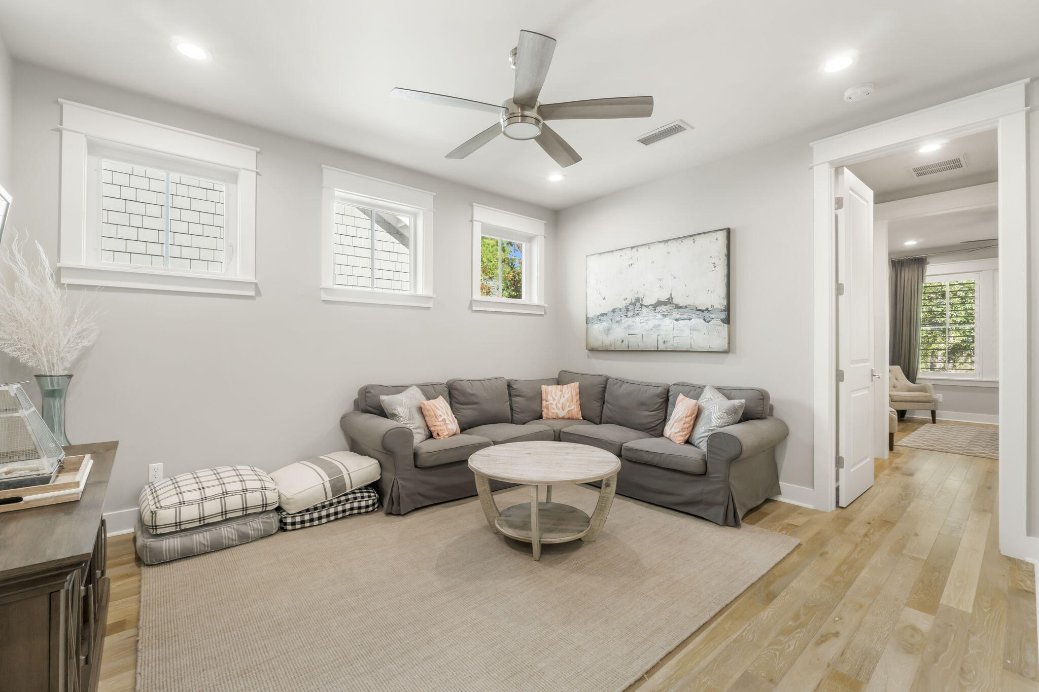 27 Anchor Rode Circle Santa Rosa Beach, FL 32459 - Photo 22 of 44 a living room with furniture and a window