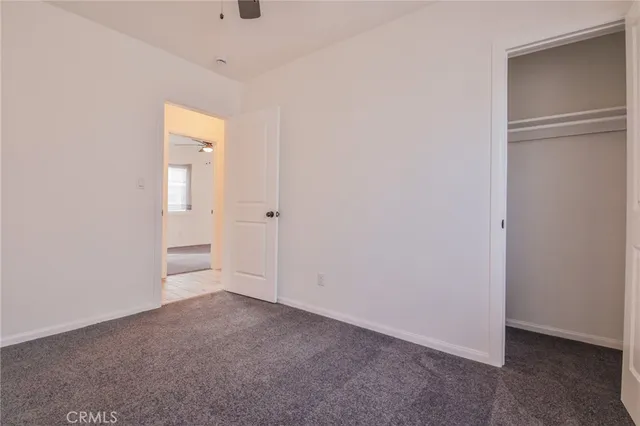 a view of empty room