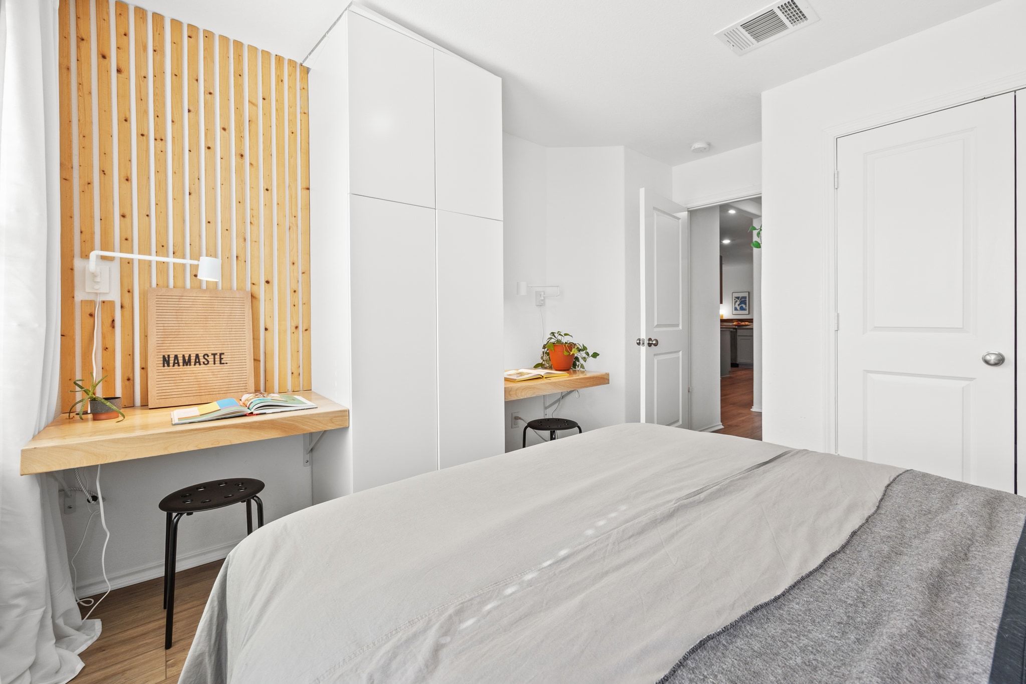 124 Perfect World Loop Jarrell, TX 76537 - Photo 14 of 32 a bedroom with a bed and a window