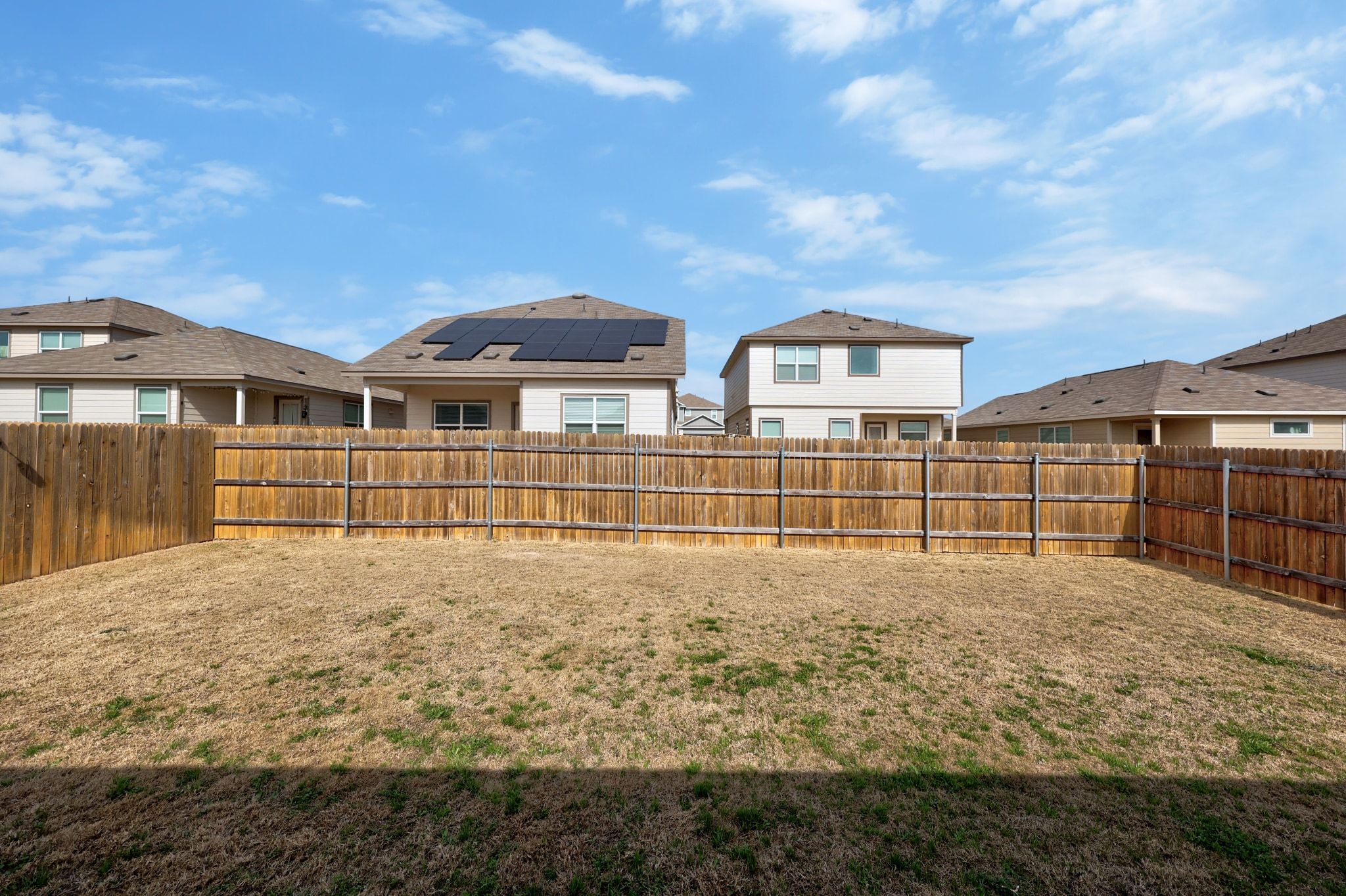 124 Perfect World Loop Jarrell, TX 76537 - Photo 24 of 32 a view of outdoor space yard and balcony