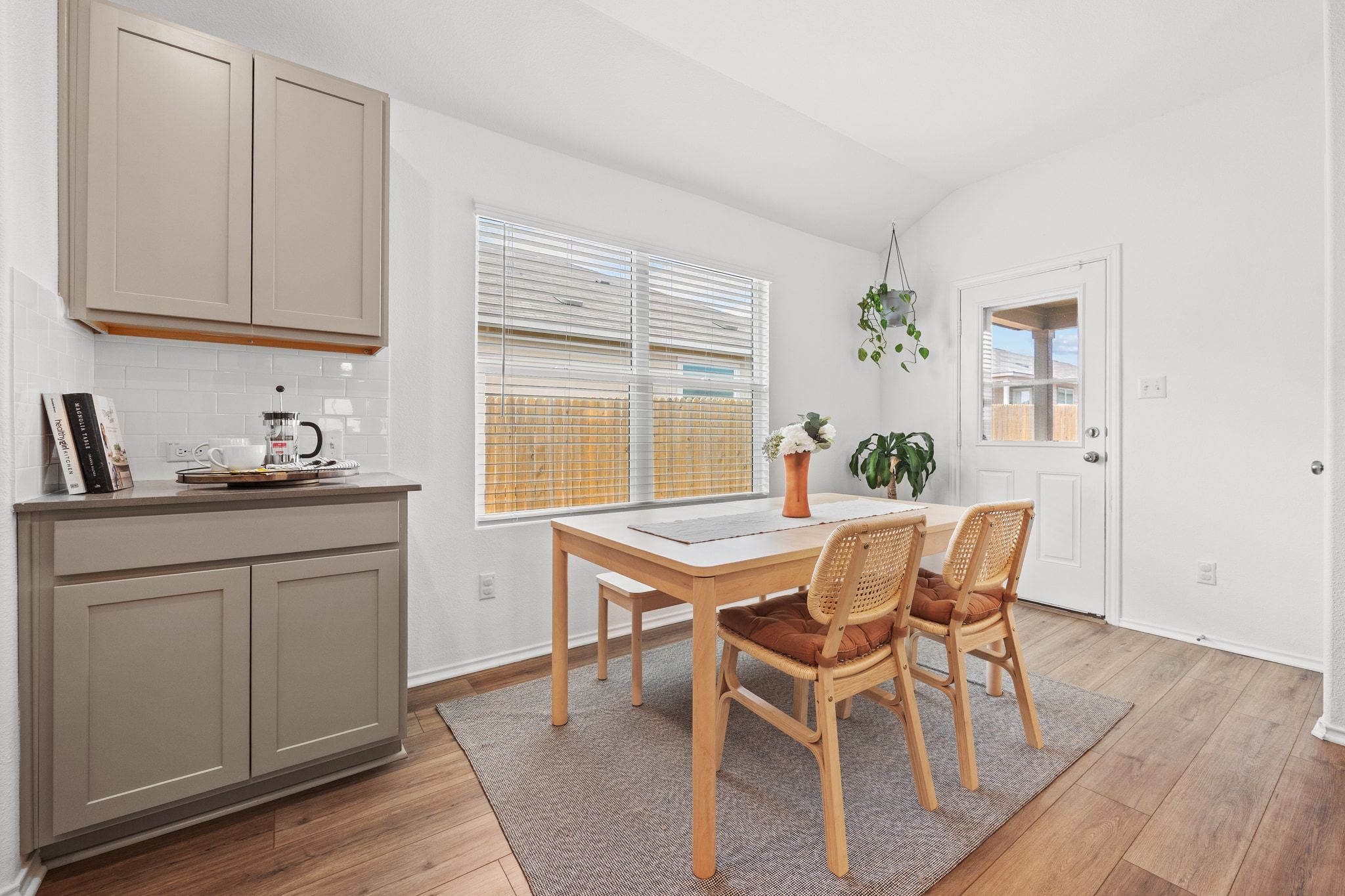 124 Perfect World Loop Jarrell, TX 76537 - Photo 3 of 32 a dining room with furniture and window