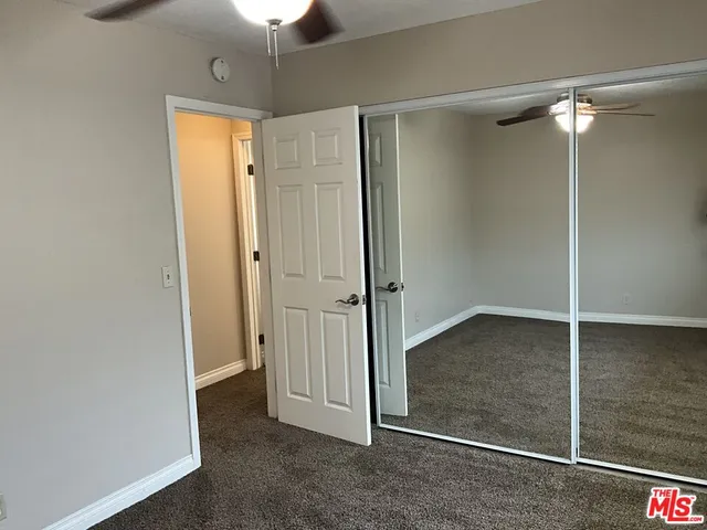 a view of a room with an empty space