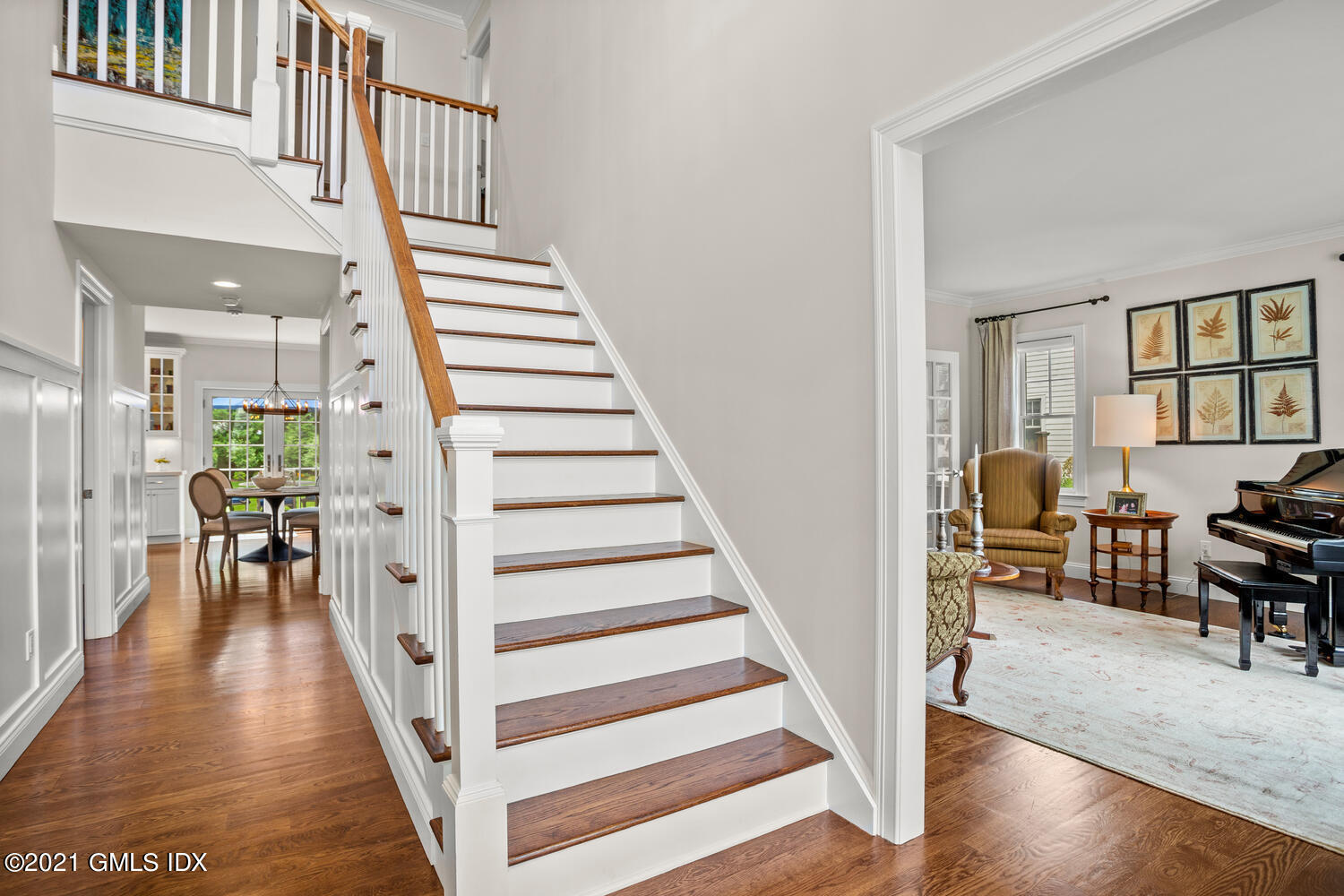 74 Summit Road Riverside, CT 06878 - Photo 4 of 48 a view of entryway and hall with wooden floor