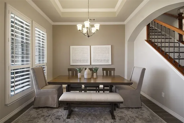 a living room with furniture and window