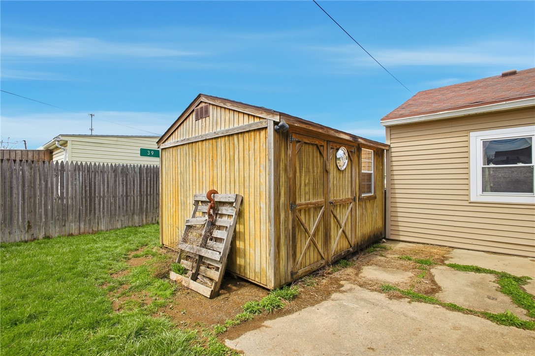 2745 Share Street Springfield, OH 45505 - Photo 28 of 28 This outdoor shed offers practical storage solutions for any home.