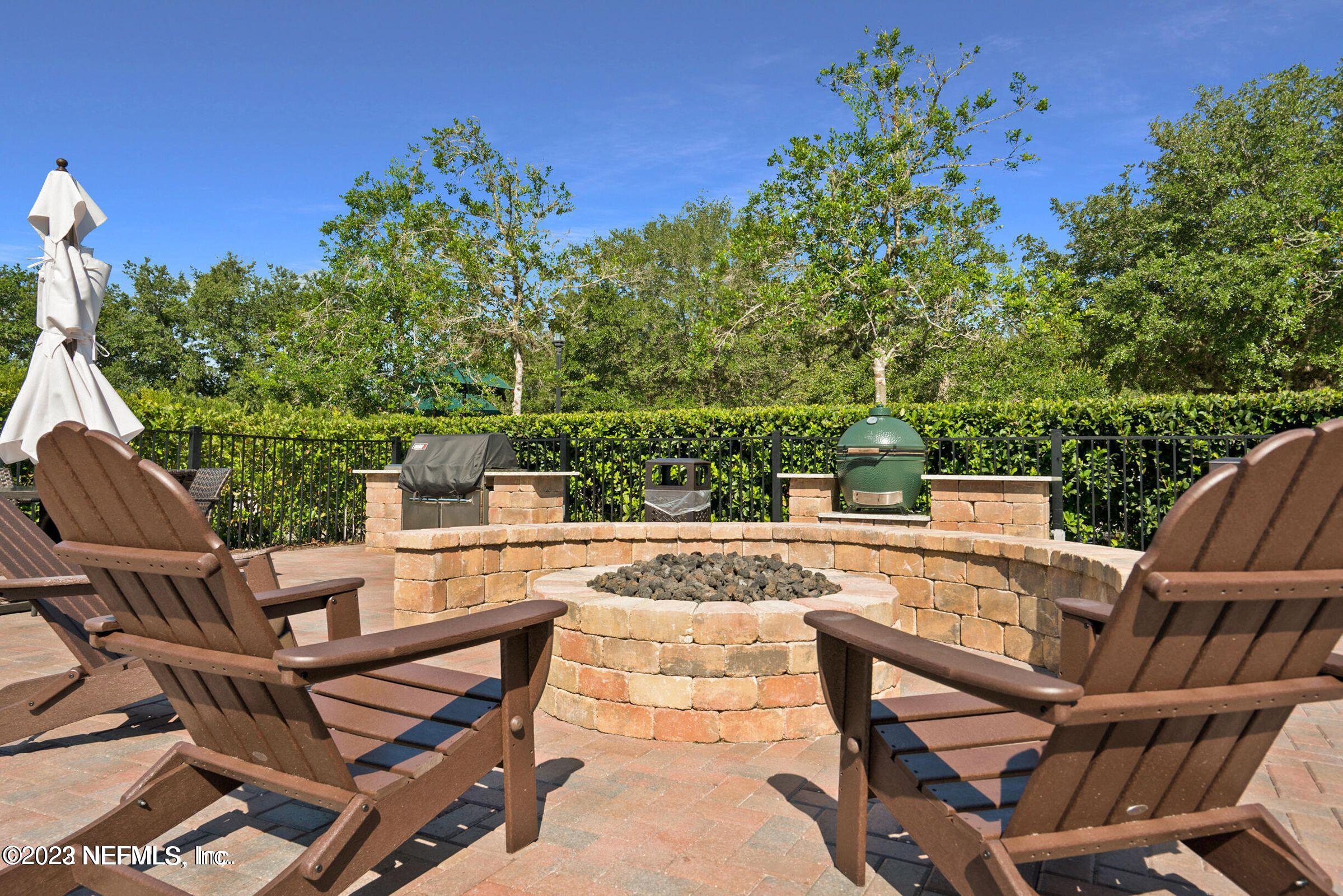403 North Landguard Road St. Augustine, FL 32092 - Photo 64 of 65 South Hampton Amenities-Gas Fire Pit