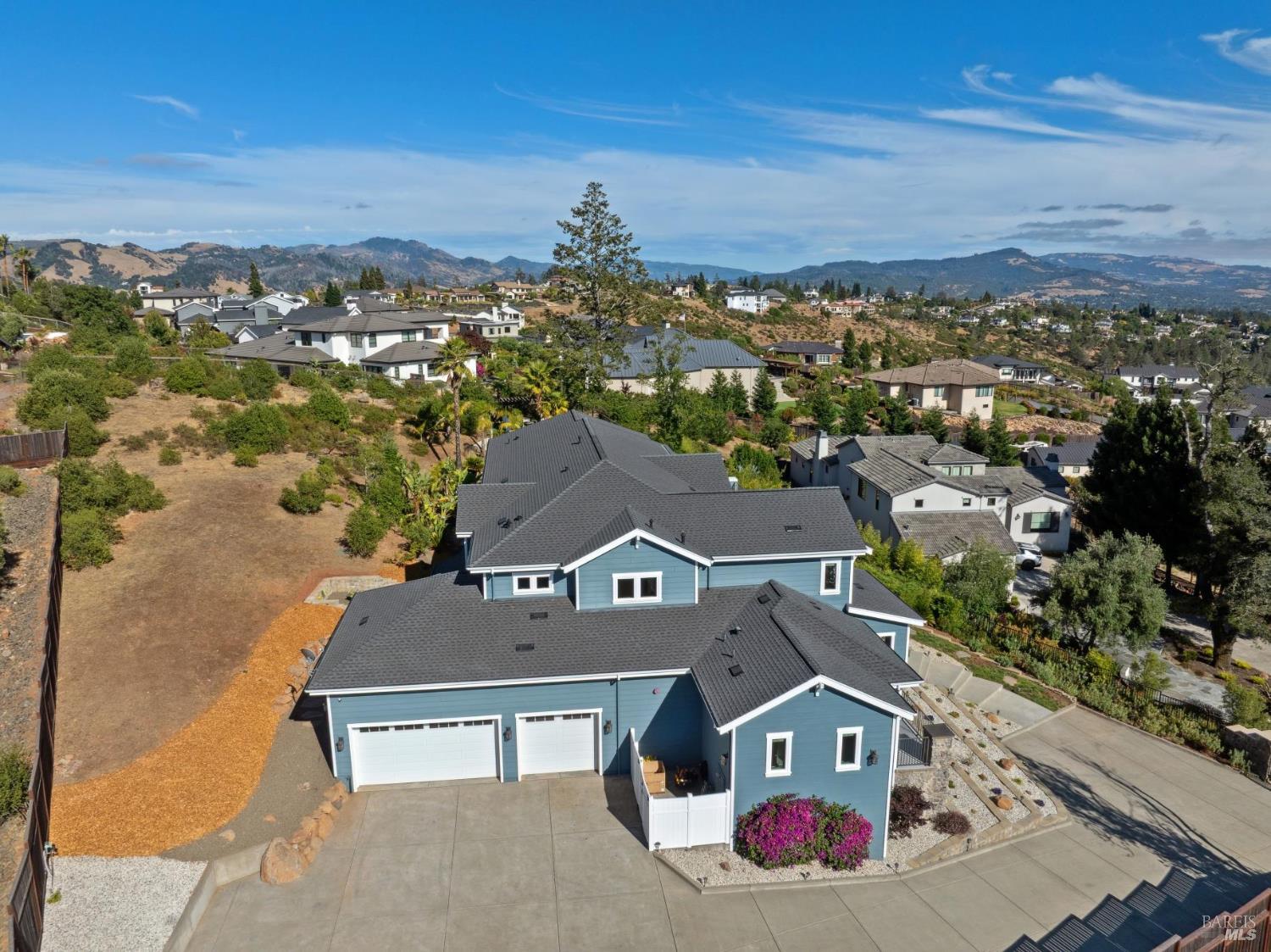 3882 Royal Manor Place Santa Rosa, CA 95404 - Photo 78 of 98 Room for your vehicles and more with this three car garage and gated .87 acre parcel.