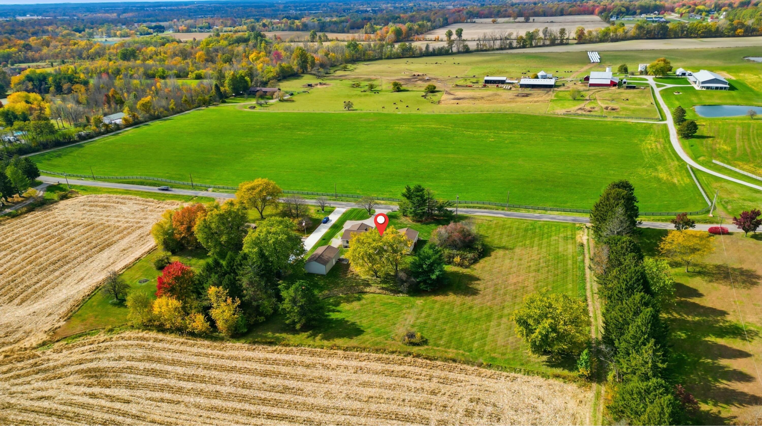 12644 Snyder Church Road Northwest Baltimore, OH 43105 - Photo 58 of 61 Aerial View - 12644 Snyder Church Road NW, Baltimore, OH 43105