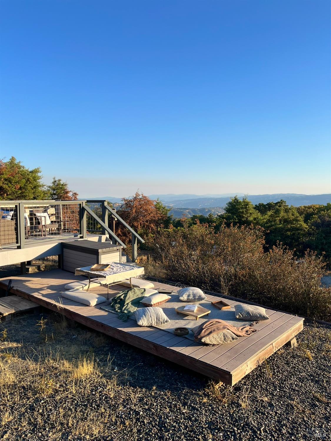 6775 County Road 110 Hopland, CA 95449 - Photo 25 of 53 a view of a lake with furniture
