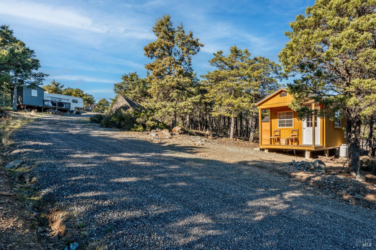 6775 County Road 110 Hopland, CA 95449 - Photo 4 of 53 a view of road with large trees