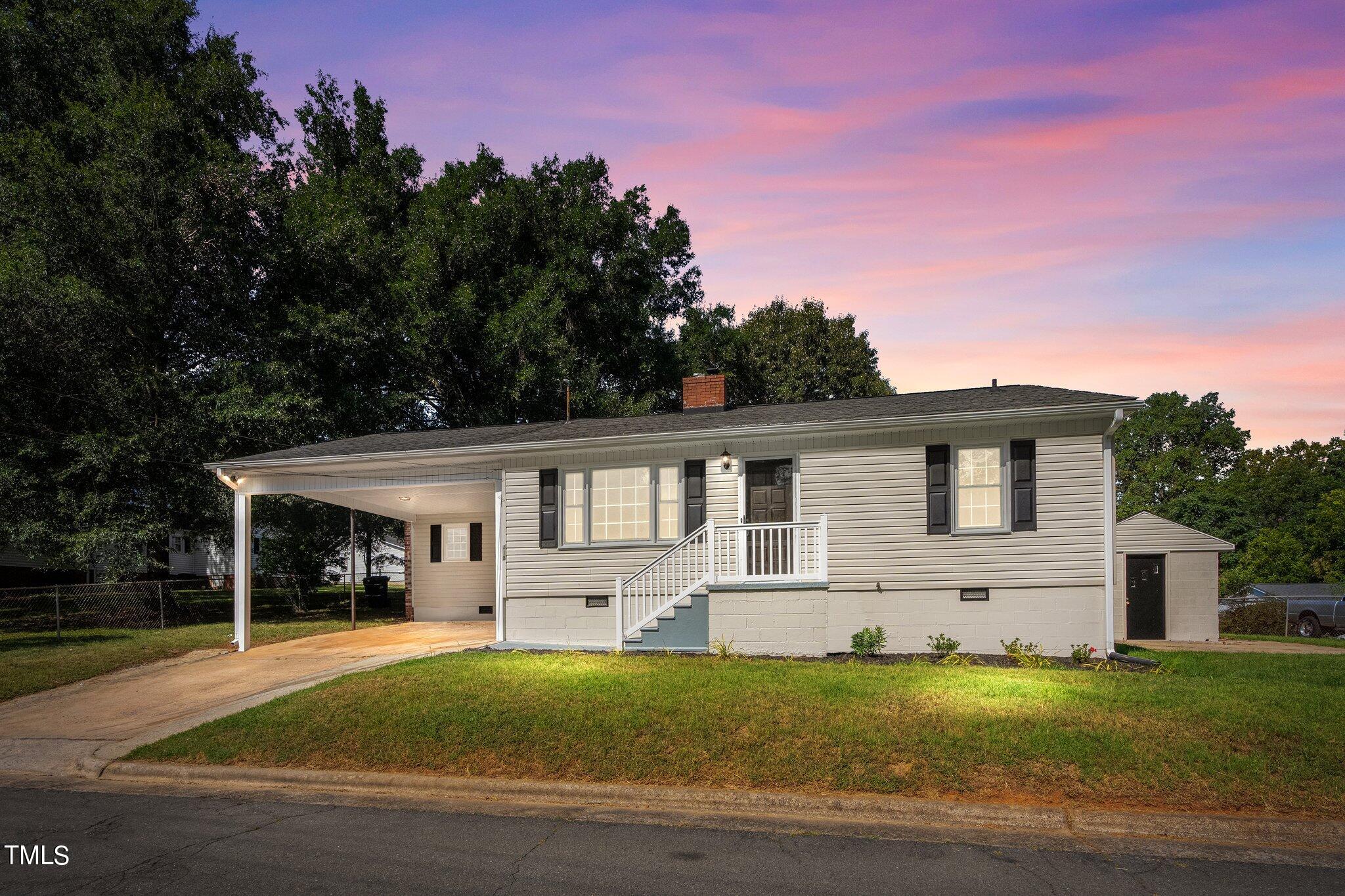 418 Ellen Street Roxboro, NC 27573 - Photo 1 of 28 2-web-or-mls-VirtualDusk_8489_2
