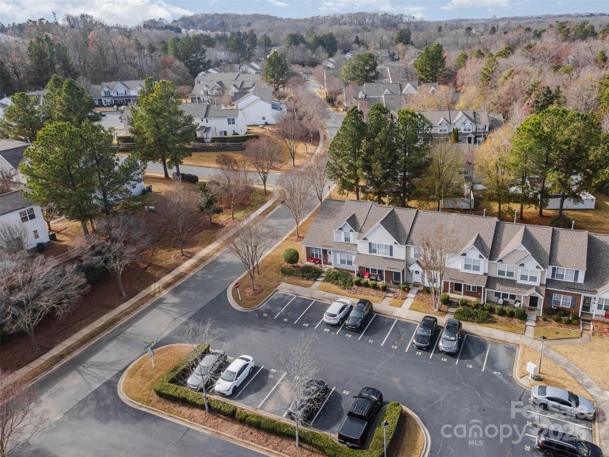 3201 Blythe Ridge Court Charlotte, NC 28213 - Photo 6 of 10 an aerial view of a house with garden space and ocean view