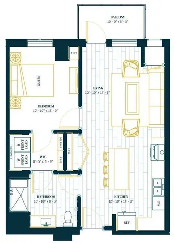 $1,927 | 650 Portland Avenue South, Unit 639, Minneapolis, MN 55415