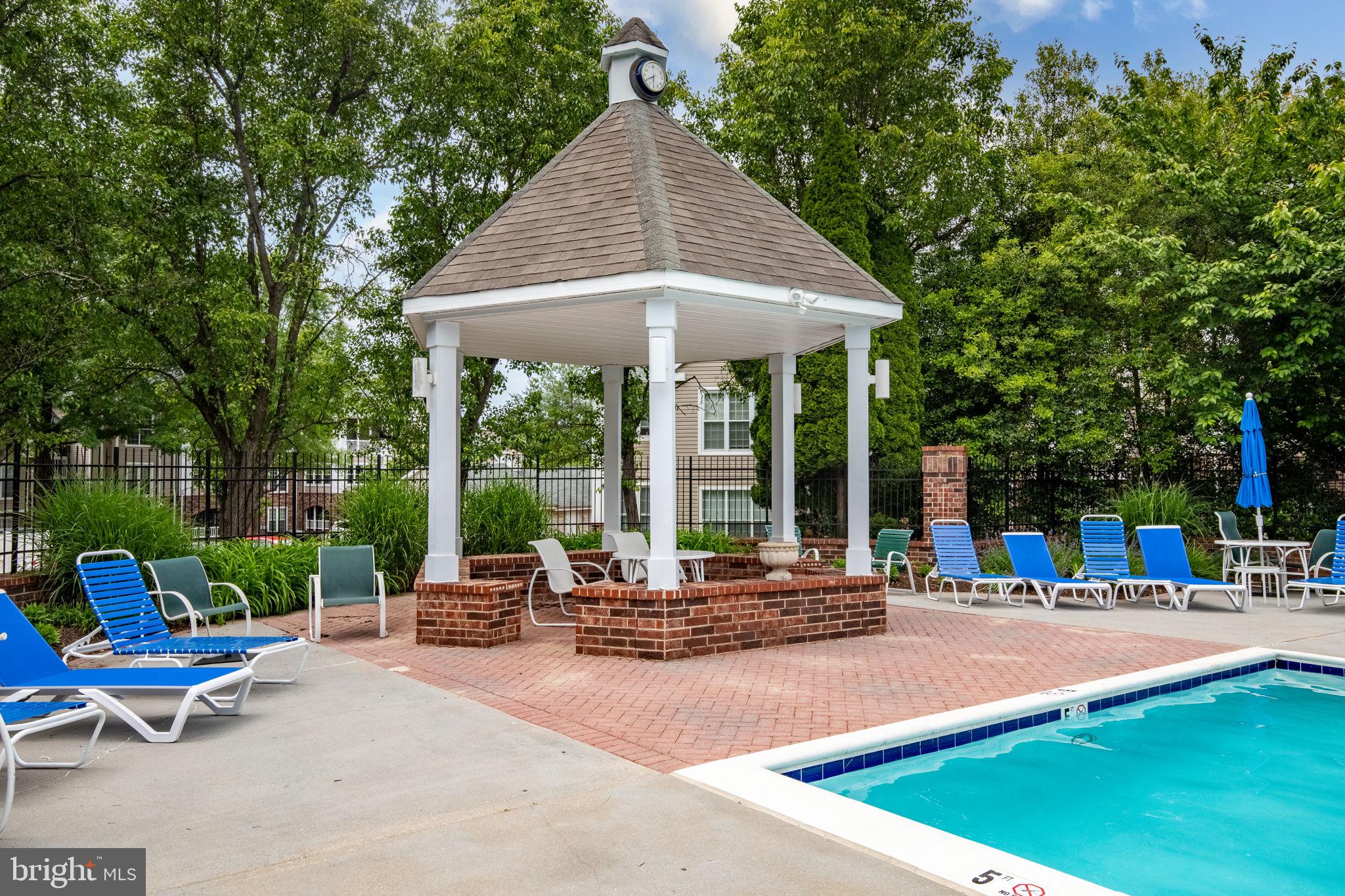 608 Churchill Road, Unit 608E Bel Air, MD 21014 - Photo 21 of 25 a building outdoor space with patio furniture and garden