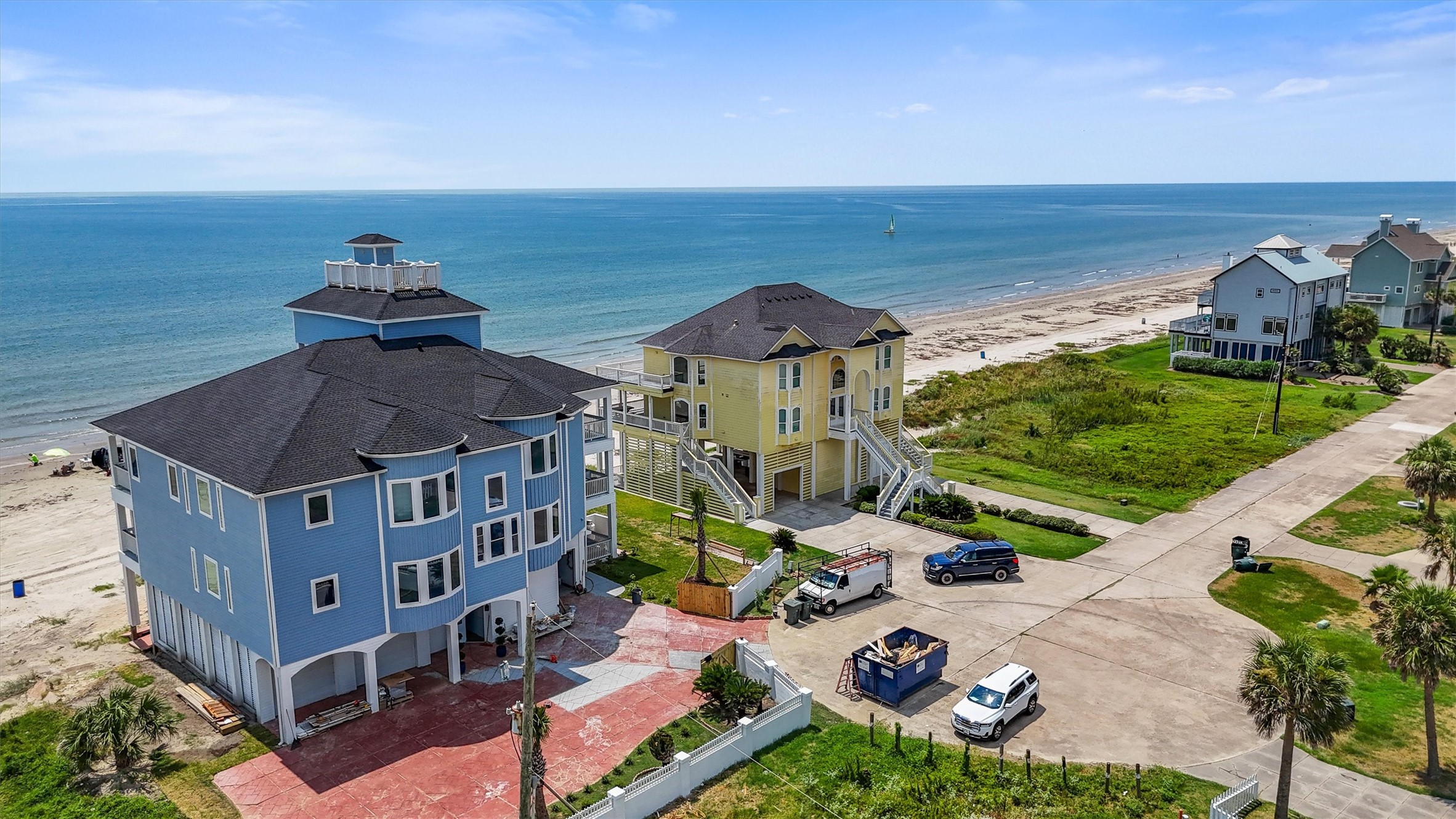 12223 Termini-San Luis Pass Road Galveston, TX 77554 - Photo 11 of 17 a view of a city from a terrace