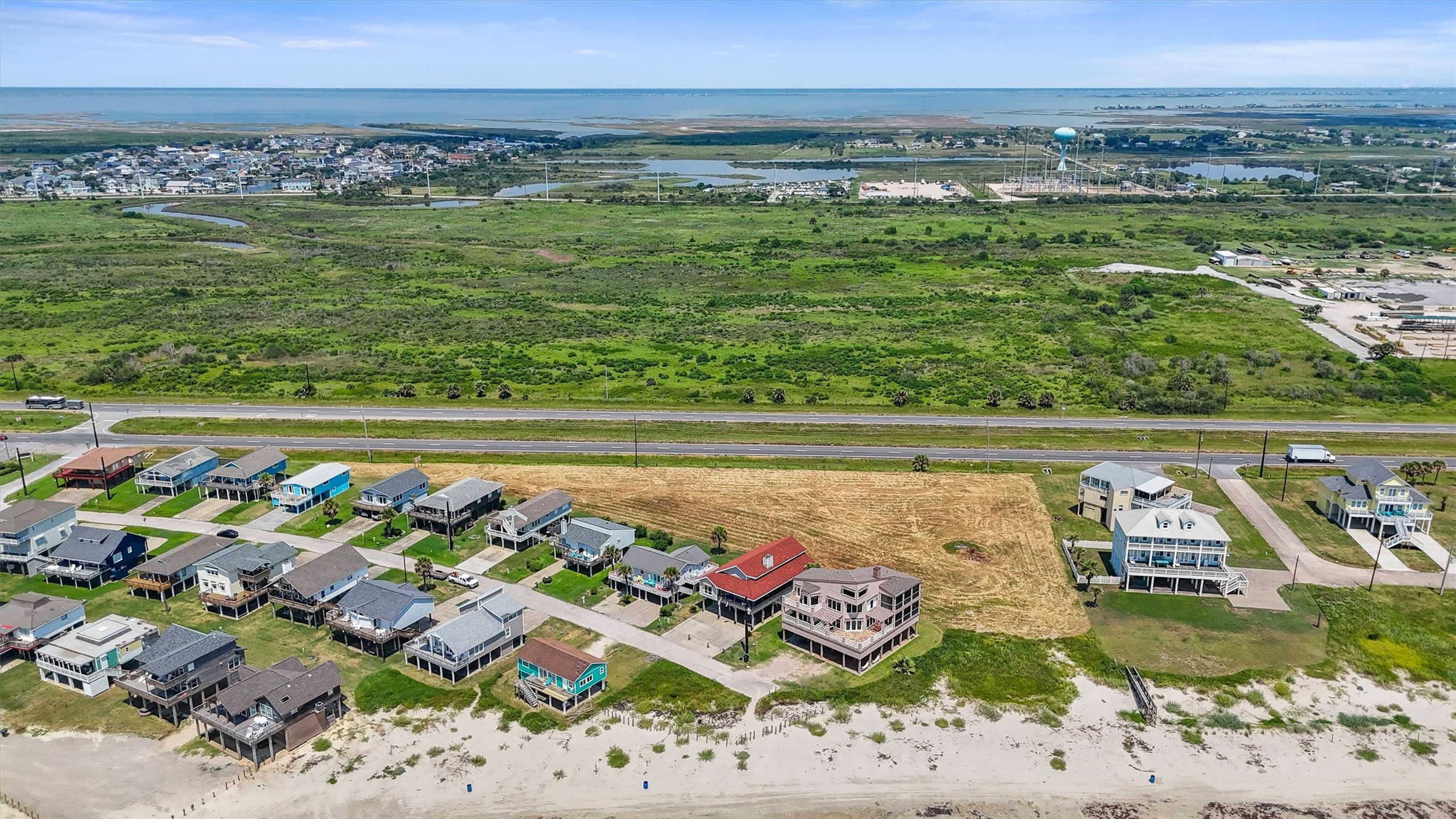 12223 Termini-San Luis Pass Road Galveston, TX 77554 - Photo 8 of 17 a view of a city and an ocean