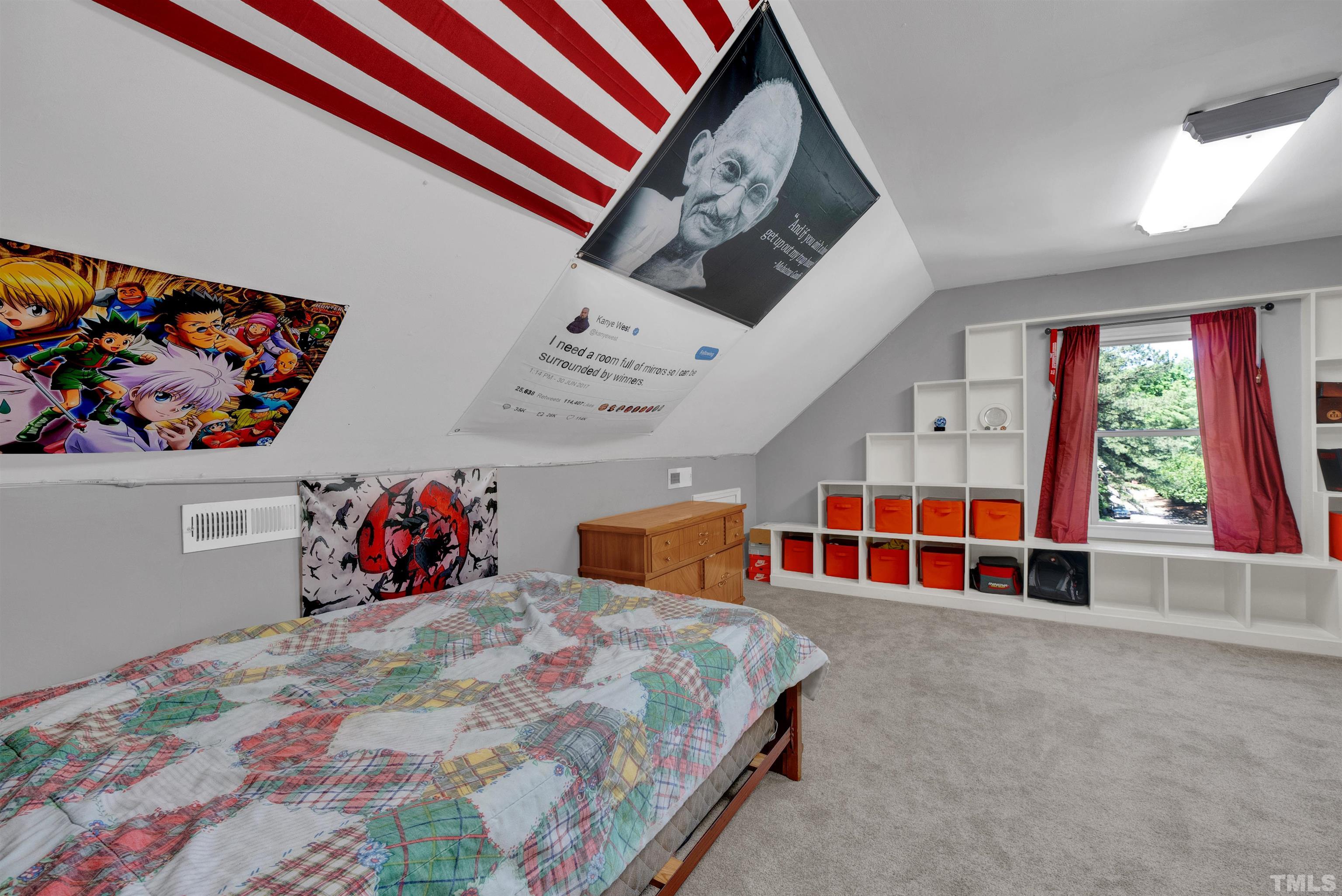 8209 Blue Heron Way Raleigh, NC 27615 - Photo 24 of 31 a bedroom with furniture and window