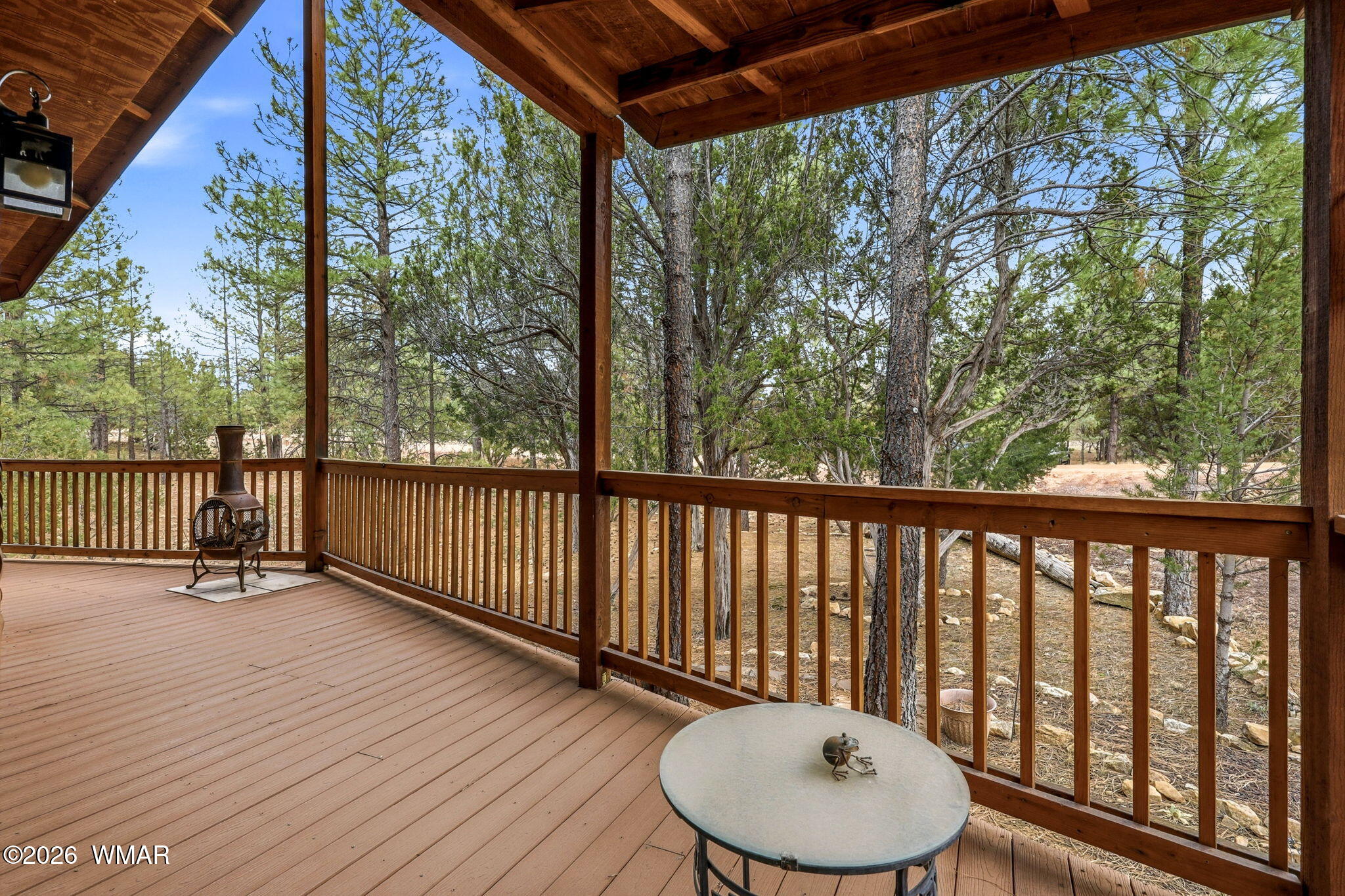 2008 Lexington Overgaard, AZ 85933 - Photo 28 of 34 a view of balcony with wooden floor