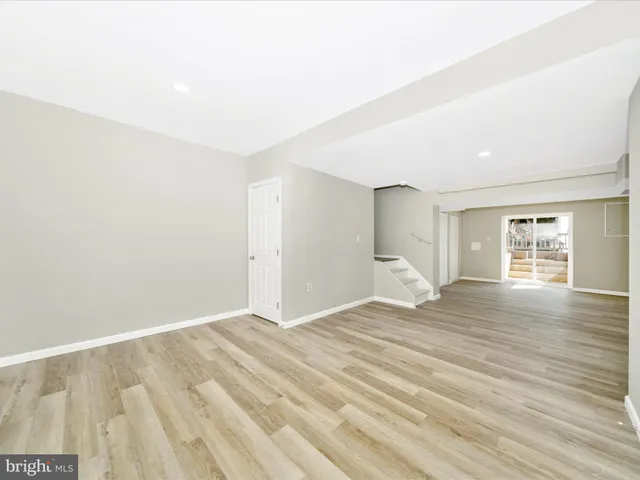 a view of balcony with furniture